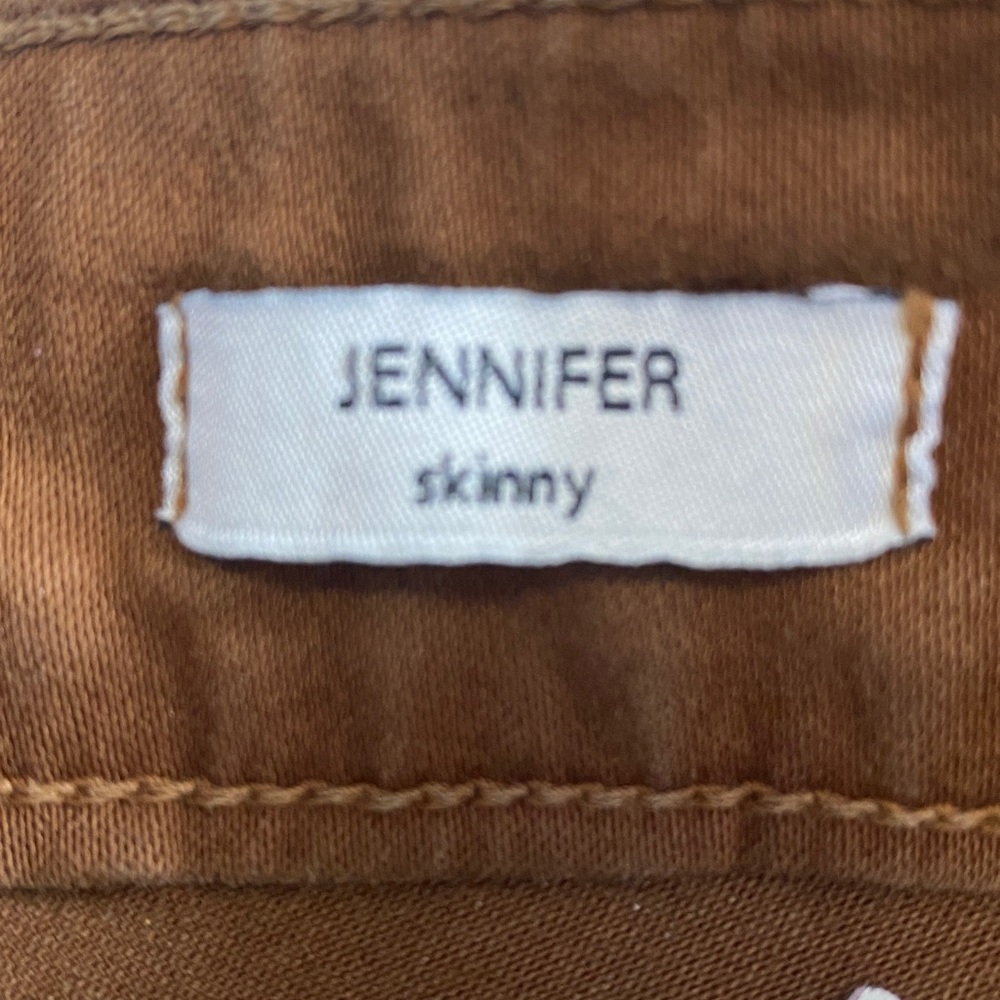 BEIJA FLOR Brown Jennifer High Waisted Skinny Jeans Sz 4 - Picture 10 of 16